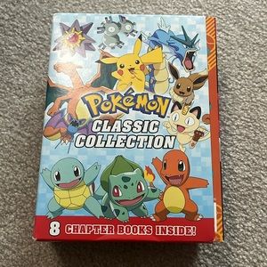 Pokémon classic collection- 8 chapter books scholastic books